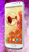 Roses Clock Widget screenshot 3