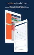 mobile-calendar hotel manager screenshot 2