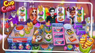 Halloween Cooking: Chef Madness Fever Games Craze screenshot 1