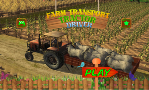 جرار نقل مزرعة سائق screenshot 1
