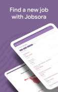 Jobsora - job search screenshot 1
