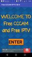 Best IPTV list and CCCAM line 48h screenshot 1