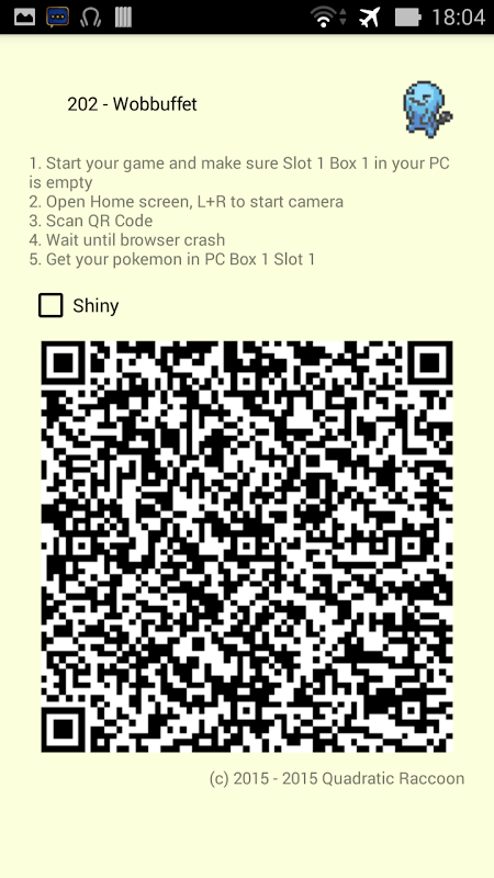 Qr Codes For Pokemon Xyoras 1 2 Download Android Apk Aptoide