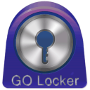 GO Locker Theme Dark Purple Icon