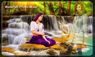 Waterfall Photo Blender -Mixer screenshot 1