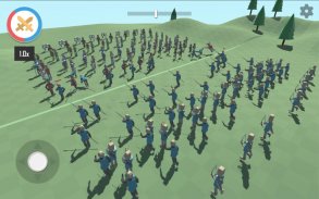 Stick Epic War Simulator RTS screenshot 3