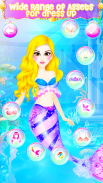 Mermaid Dress up & Makeover - Color by Number screenshot 5