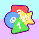 Bustle Shape: 3D merge game 2048 Icon