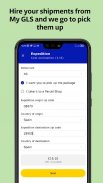 GLS - Send and receive parcels screenshot 2