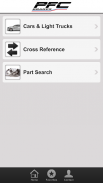 PFC Brakes Parts Finder screenshot 1