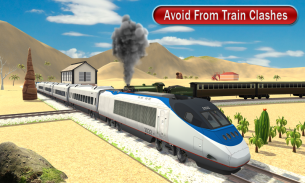kereta api balap simulator 3D screenshot 5