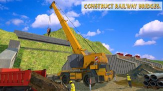 لعبة محطة القطارات 🚂 محاكاة بناء السكك الحديدية screenshot 1