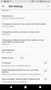 Poweramp v3 skin blue carbon screenshot 6