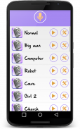 Change your voice! Voice chang screenshot 2