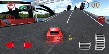 Extreme Bridge Racing. Real driving on Speed cars. screenshot 5