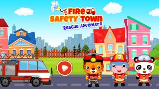 Fire Safety Town Rescue Adventure screenshot 2