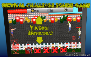 Survival Challenge Zombie Game screenshot 0