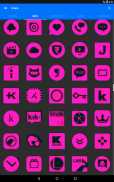 Pink and Black Icon Pack Free screenshot 6