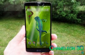 Chameleon 3DLiveWallpaper FREE screenshot 2