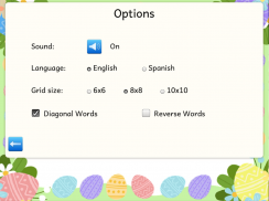 Easter Wordsearch Lite screenshot 1