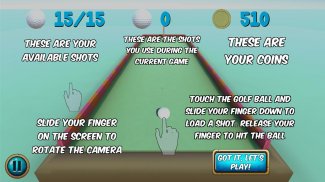 Mini Golf 3D Extreme Challenge screenshot 0