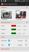 Smart home remote control screenshot 2