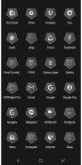 Coastal Stormy Gray Icon Pack screenshot 5