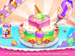 Ice cream Cake Maker Cake Game screenshot 7