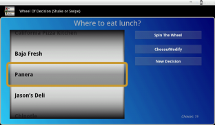 Wheel Of Decision screenshot 3