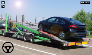 Car Carrier Truck Driving Simulator 2020 screenshot 1