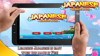 Bubble Bath Aprenda Japonês screenshot 6
