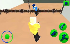 Crazy Blocky Prison Run Escape : Epic Jail Break screenshot 2