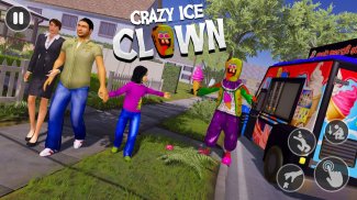 Crazy Ice Scream Clown Games 2 screenshot 3