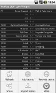 Hockey Livescore Widget screenshot 20