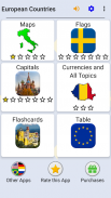 Países de Europa: Los mapas, banderas y capitales screenshot 4