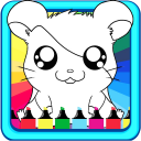 Hamsterr Coloring Book Icon