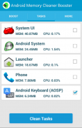 Android Memori Bersih Booster screenshot 4