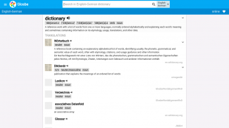 Multilang Dictionary Glosbe screenshot 3