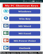 PC/Laptop Shortcut Keys screenshot 1