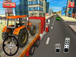 Farm Tractor 3D Transport: Truck Driving Simulator screenshot 4