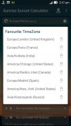 Global Sunrise & Sunset Time screenshot 2