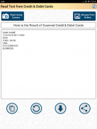 Read & Save Text of Credit Card & Debit Cards OCR screenshot 13