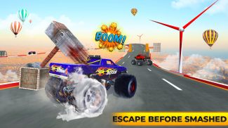 Monster Truck Stunt Drive: Fun Truck Driving Game screenshot 1