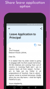Leave Application Letters screenshot 3