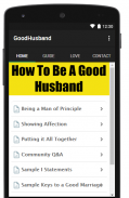 How to Be a Good Husband Guide screenshot 2