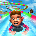 Kinder Wasser Abenteuer 3D Park Icon
