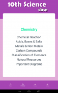 CBSE MCQ - Class 10th Science screenshot 0