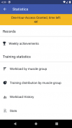 Gym Workload - Fitness Diary screenshot 3