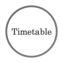 Timetable: a lovely scheduler Icon