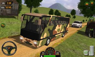 Militar Autobús Conduciendo screenshot 5